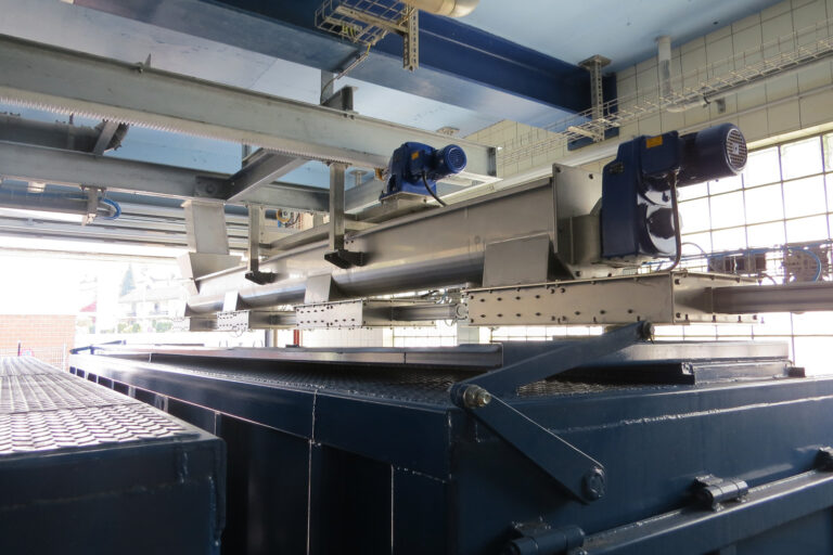 ARA Wädenswil verschiebbarer Förderer