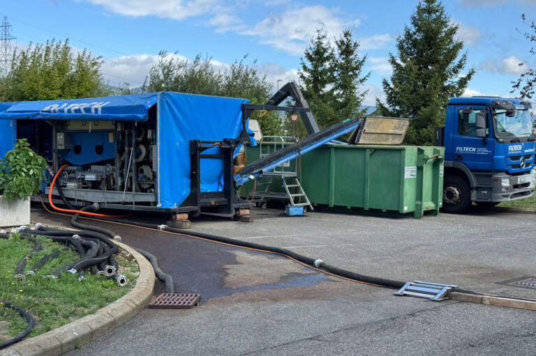 Entleerung STEP Nyon