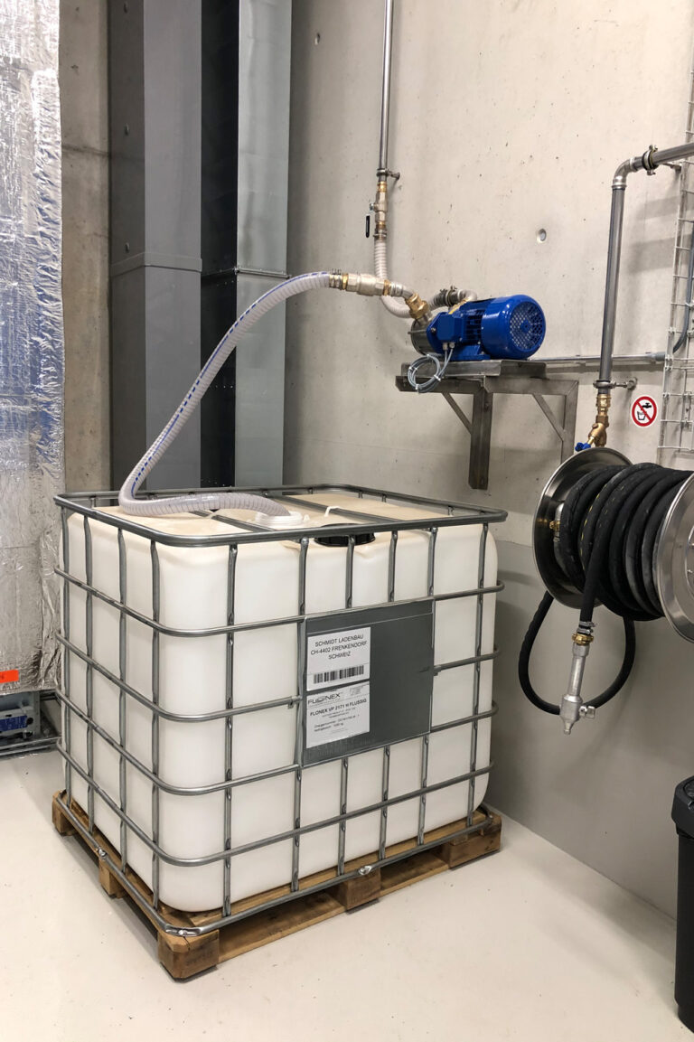 Pumpstation Konzentrat mittleres Emmental